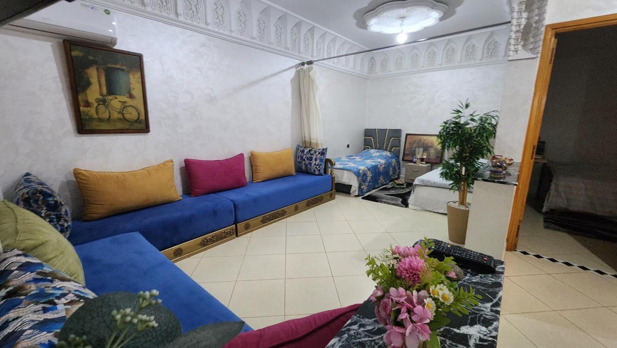 Appartement 7 Min De L'Aeroport De Marrakech Марракеш Экстерьер фото